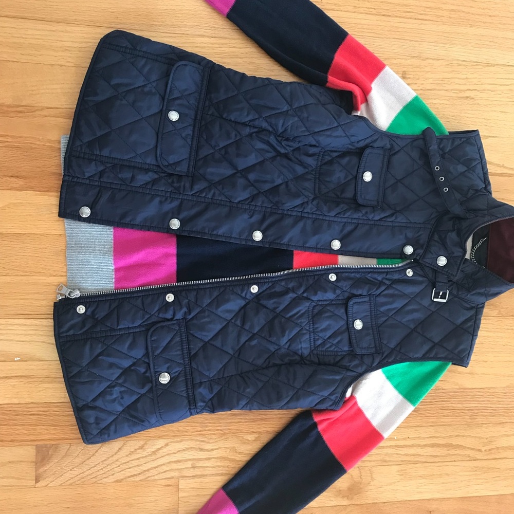 Banana Republic Quilted Vest Matching Gap Sweater